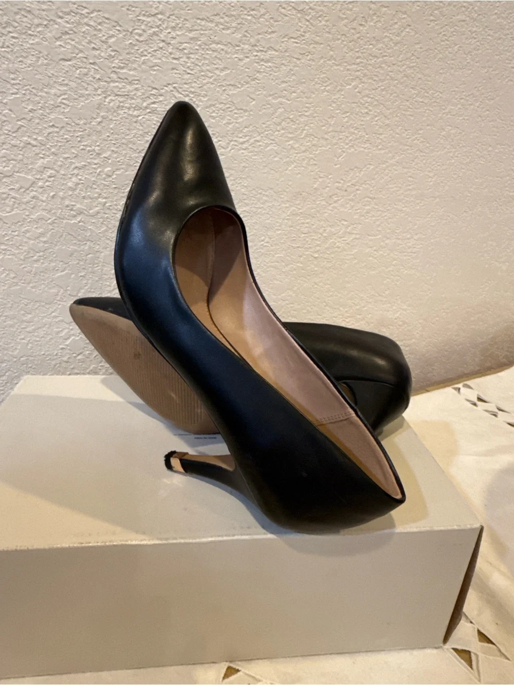 Apt. 9 Black Pointed-Toe Pump